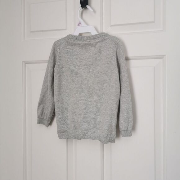 2/$30 H&M thin knit cardigan toddler boys 12-18 m - Picture 3 of 4